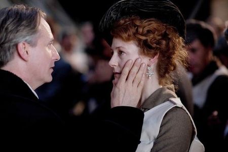 Linus Roache and Geraldine Somerville in Titanic (2012)