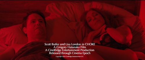 Lisa London and Scott Butler in Choke (2020)