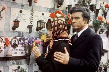 Geneviève Bujold and Cliff Robertson in Obsession (1976)