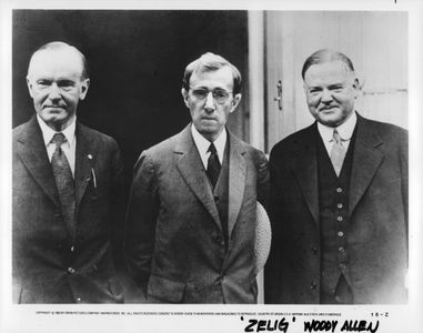 Woody Allen and Calvin Coolidge in Zelig (1983)