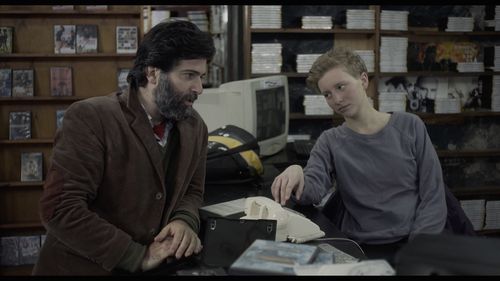 Rafael Spregelburd and Telma Crisanti in The Film Critic (2013)