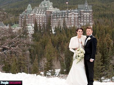 Actress, Christy Carlson Romano marries writer-producer, Brendan Rooney on December 31st 2013 in Banff, Canada.