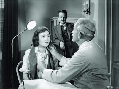 Lew Ayres, Jonathan Hale, and Jane Wyman in Johnny Belinda (1948)