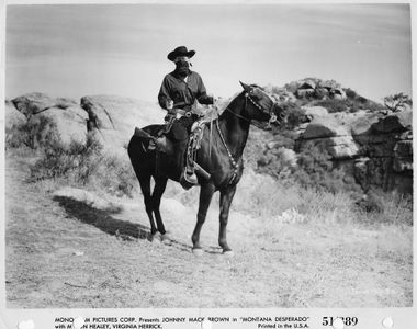 Virginia Herrick in Montana Desperado (1951)