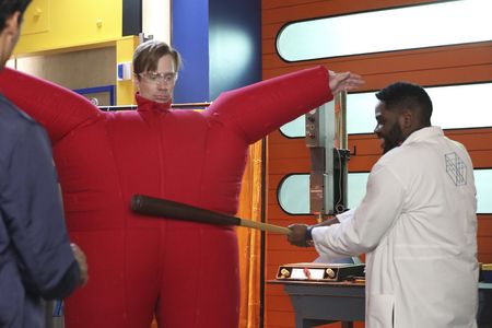 Josh Breeding and Ron Funches in Powerless (2016)