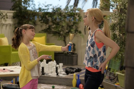 Dove Cameron and Lauren Lindsey Donzis in Liv and Maddie (2013)