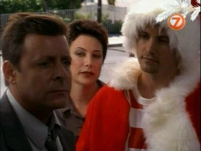 Judd Nelson, Diane Robin, and Nick Stabile in Santa, Jr. (2002)