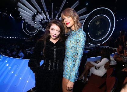 Taylor Swift and Lorde at an event for 2014 MTV Video Music Awards (2014)