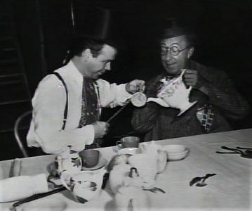 Roy Fitzell and Ed Wynn in Alice in Wonderland (1951)
