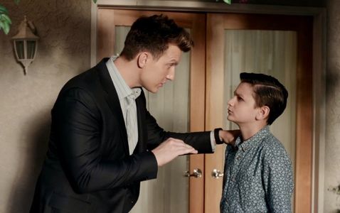 Still of Scott Michael Foster and Luca Padovan in I'm Making Up for Lost Time and Crazy Ex-Girlfriend