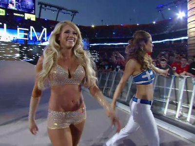 Maria Menounos and Barbie Blank in WrestleMania XXVIII (2012)