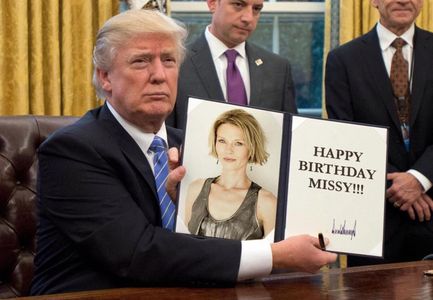 Happy Birthday Missy - From Donald Trump