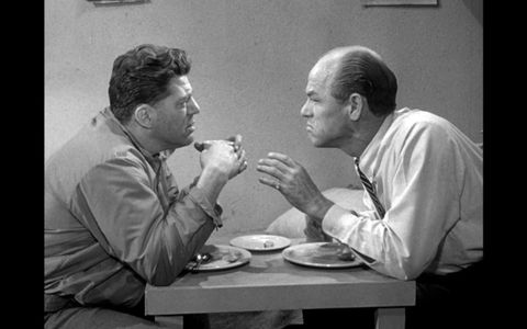 Billy Halop and Jack Lambert in The Andy Griffith Show (1960)