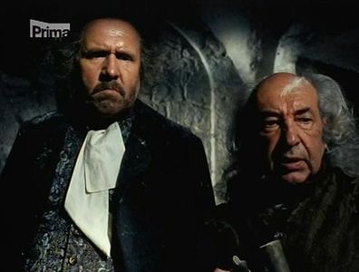 Ludek Kopriva and Petr Nározný in The Vampire Wedding (1993)