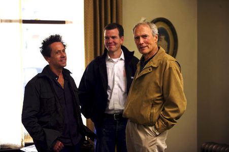 Clint Eastwood, Brian Grazer, and Robert Lorenz in Changeling (2008)