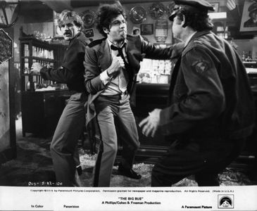 Joseph Bologna and John Beck in The Big Bus (1976)