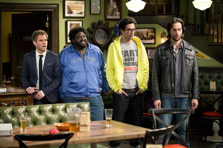 Chris D'Elia, Matthew Wilkas, Ron Funches, and Rick Glassman in Undateable (2014)