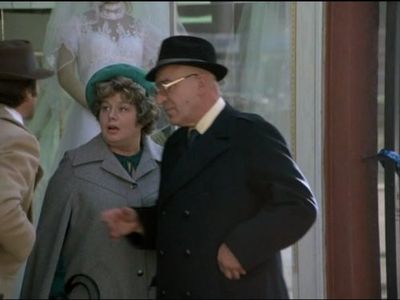 Telly Savalas and Shelley Winters in Kojak (1973)