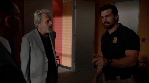 Caleb Alexander Smith and Gary Cole in NCIS