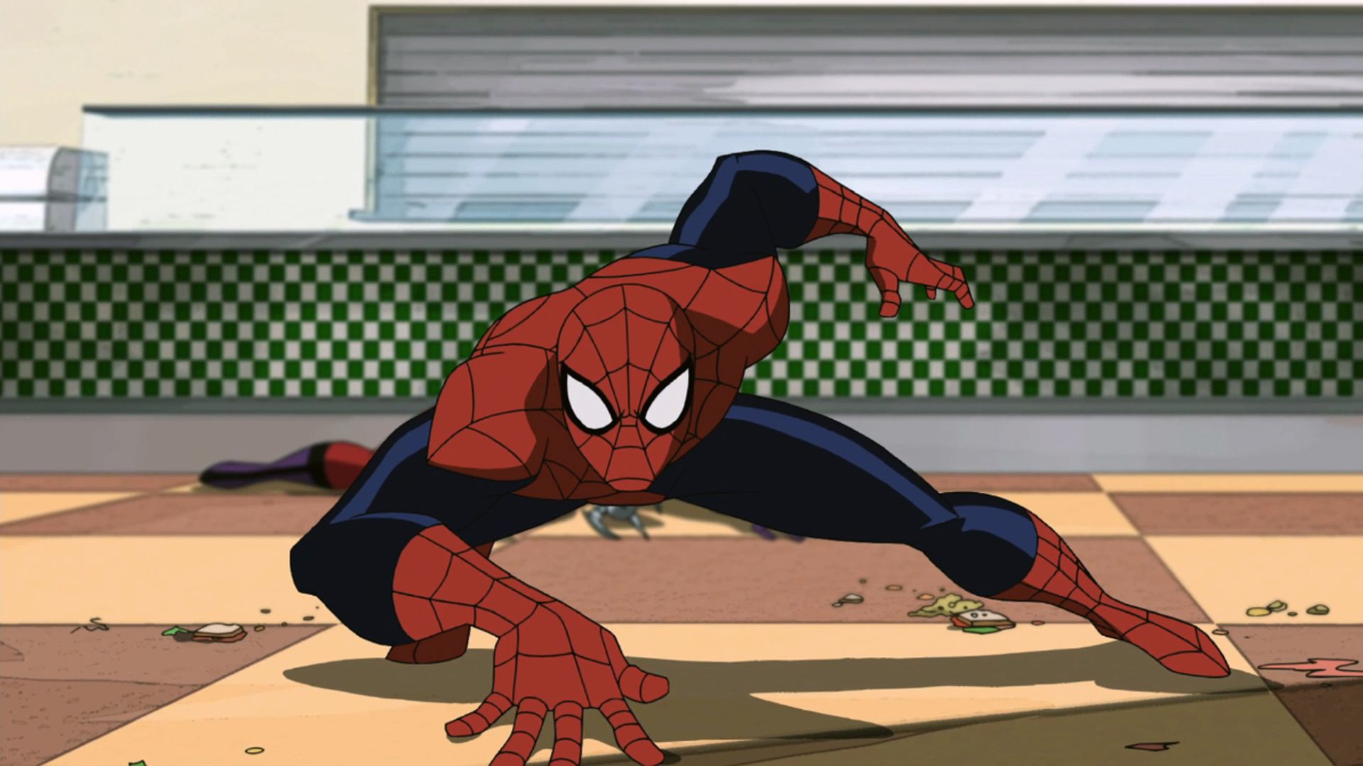 Ultimate Spider-Man background