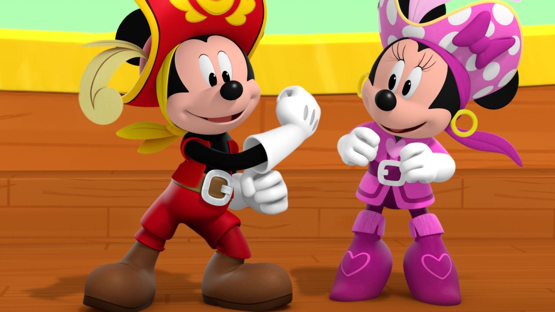 Mickey Mouse Funhouse background