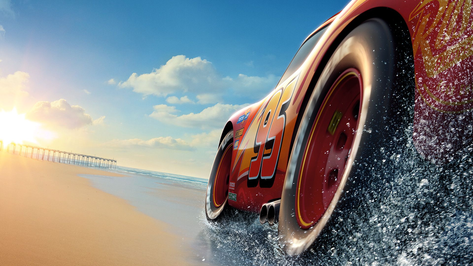Cars 3 background
