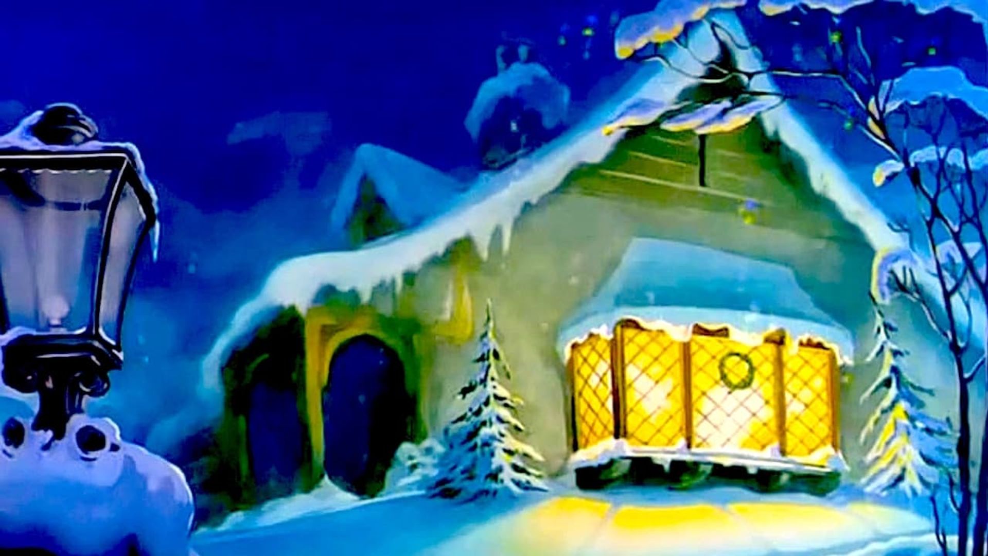 The Night Before Christmas background