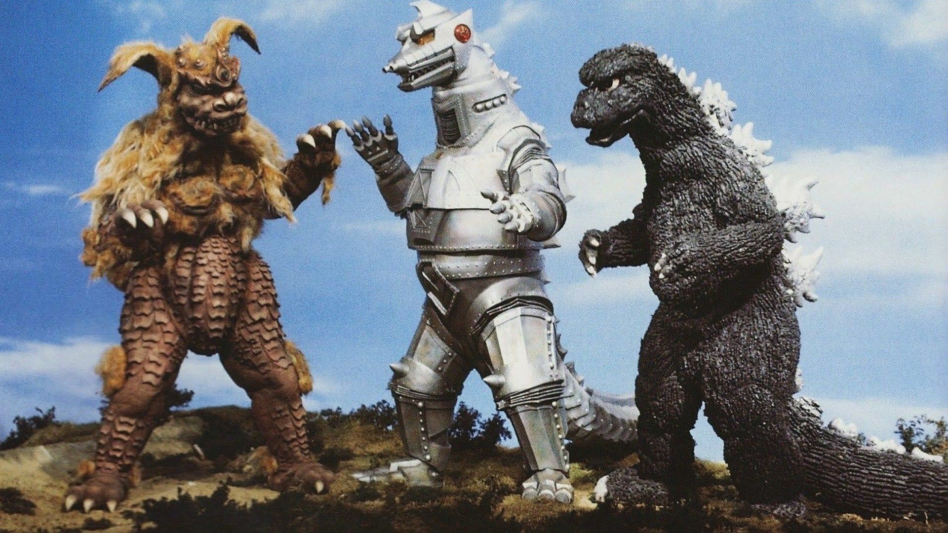Godzilla vs. Mechagodzilla background