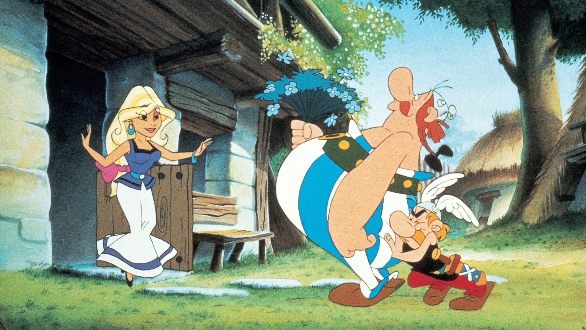 Asterix Versus Caesar background