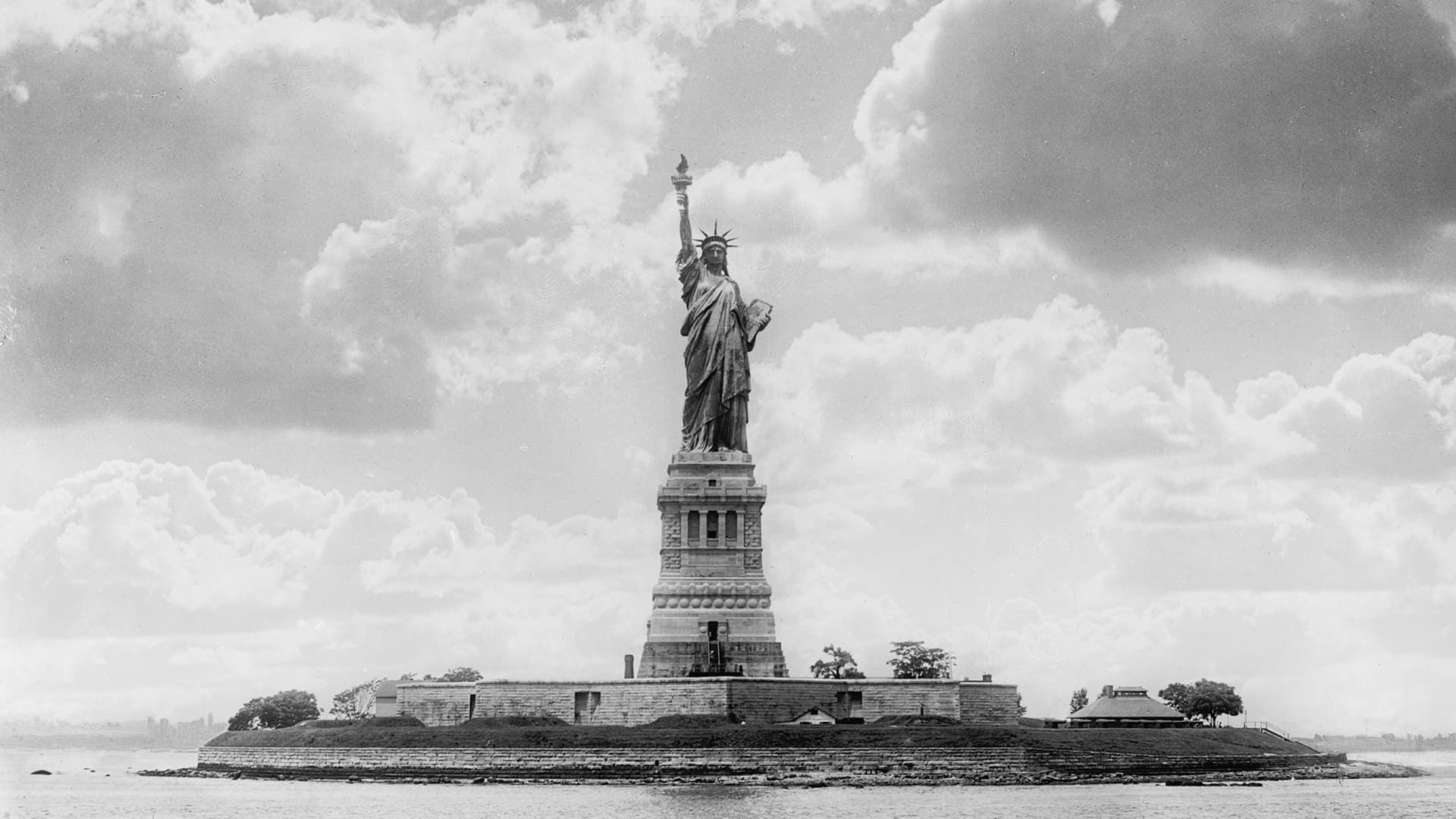 The Statue of Liberty background