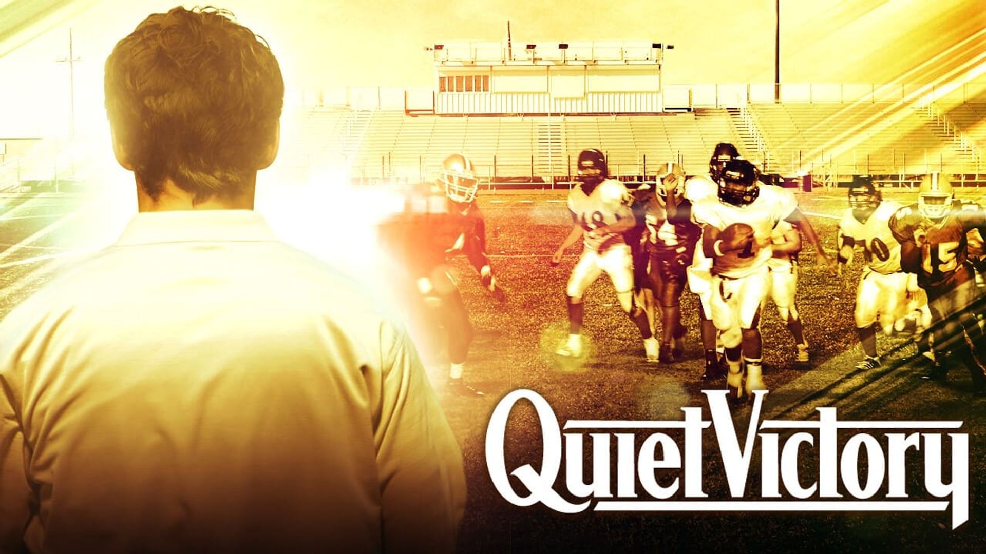 Quiet Victory: The Charlie Wedemeyer Story background