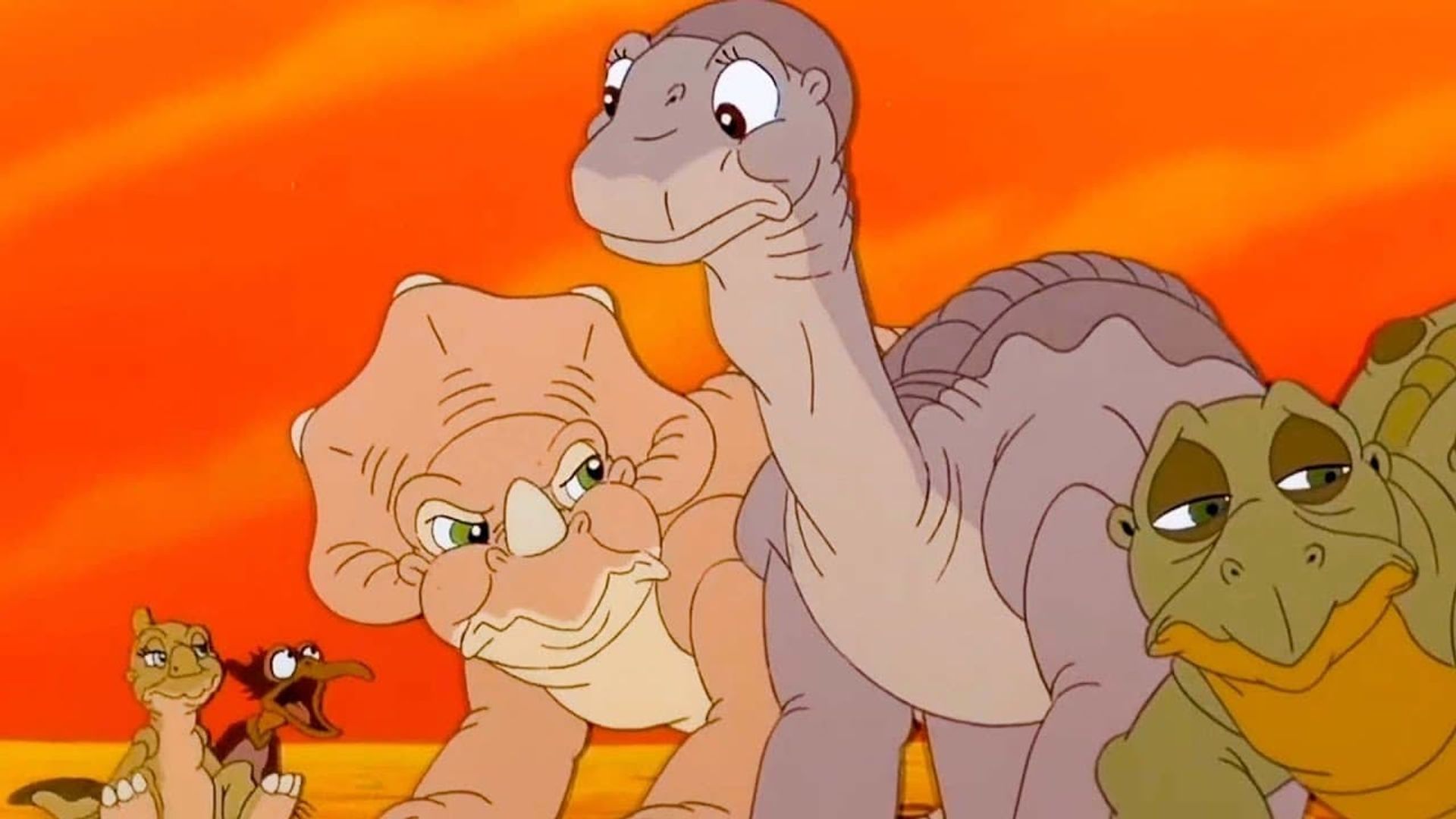 The Land Before Time V: The Mysterious Island background