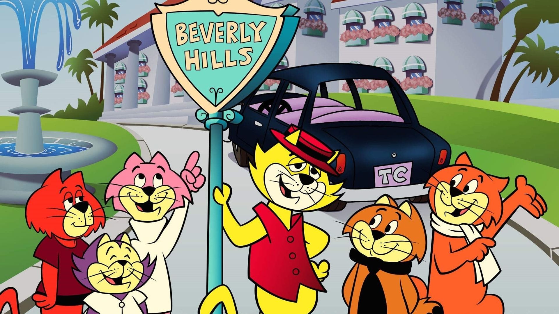 Top Cat and the Beverly Hills Cats background