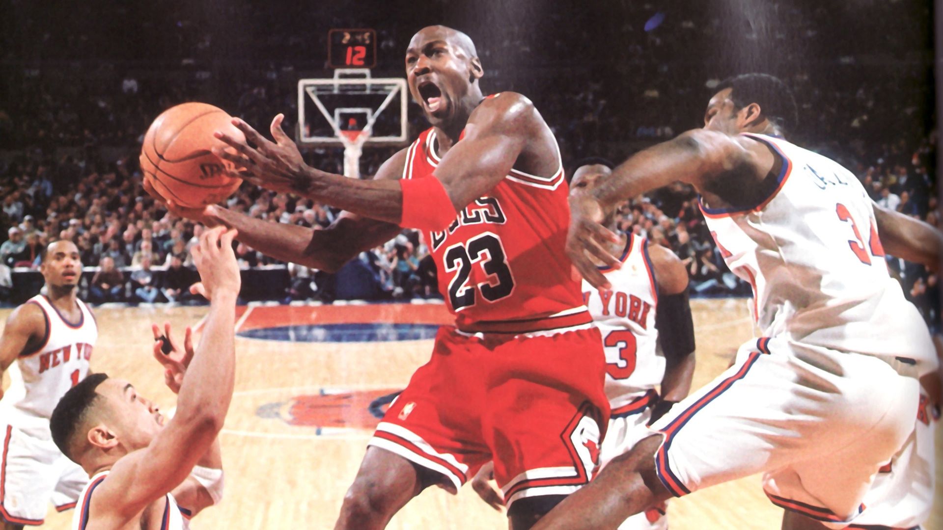 Michael Jordan, Above and Beyond background