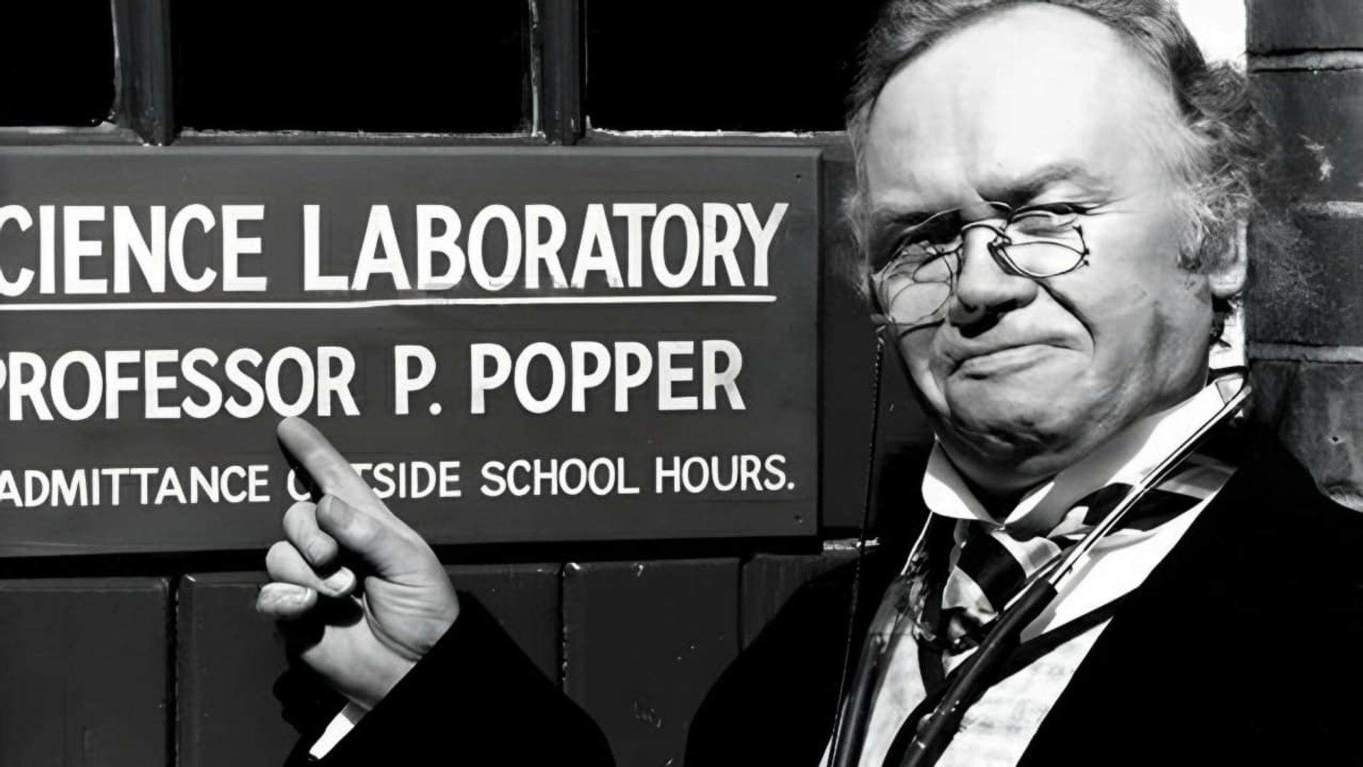 Professor Popper's Problem background