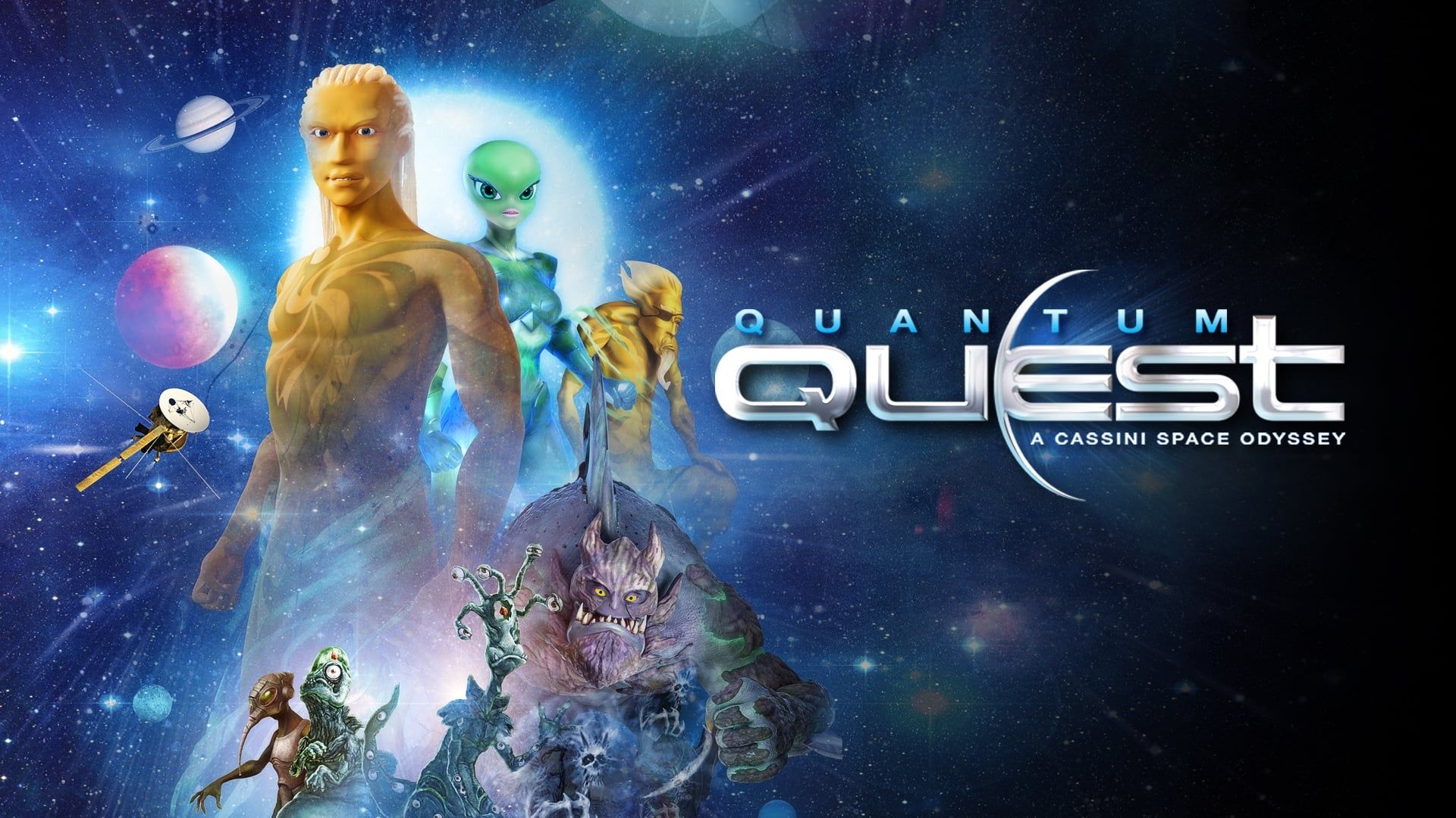 Quantum Quest: A Cassini Space Odyssey background