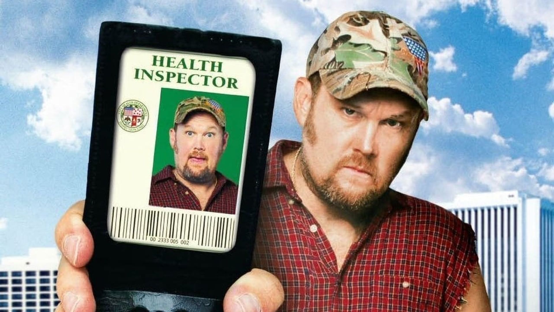 Larry the Cable Guy: Health Inspector background