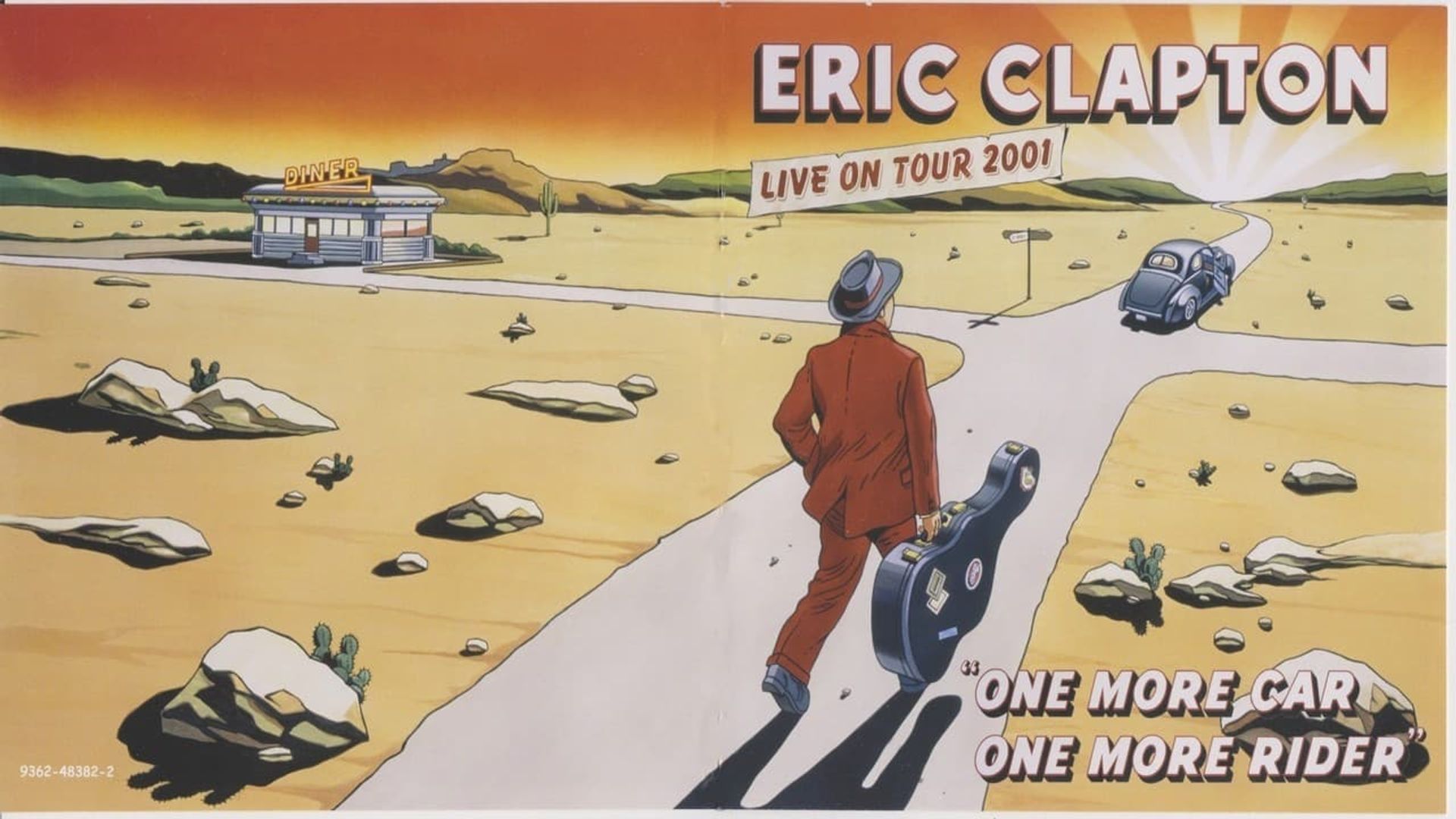 Eric Clapton: One More Car, One More Rider - Live on Tour 2001 background