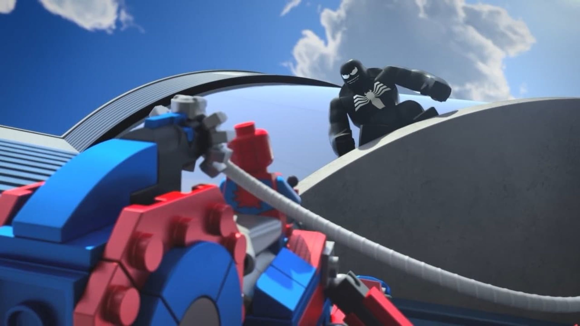 Lego Marvel Spider-Man: Vexed by Venom background