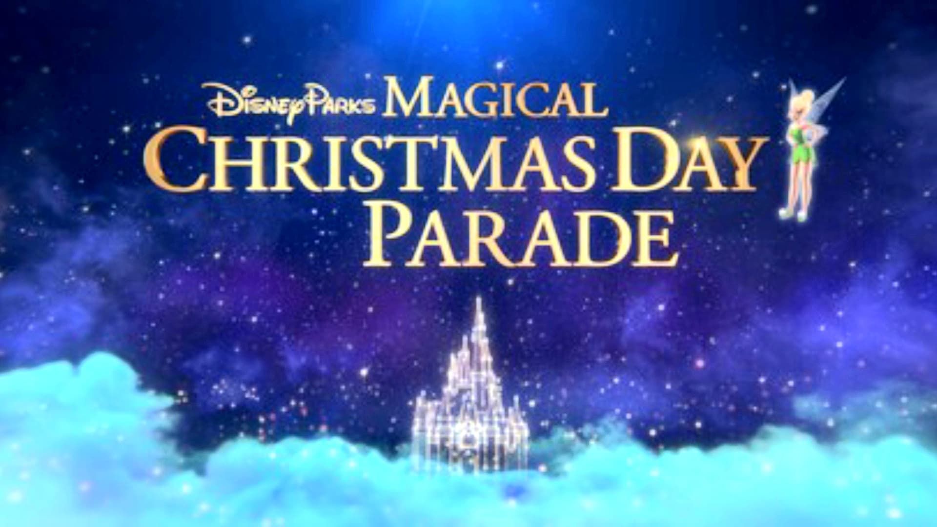 Disney Parks Magical Christmas Day Parade background