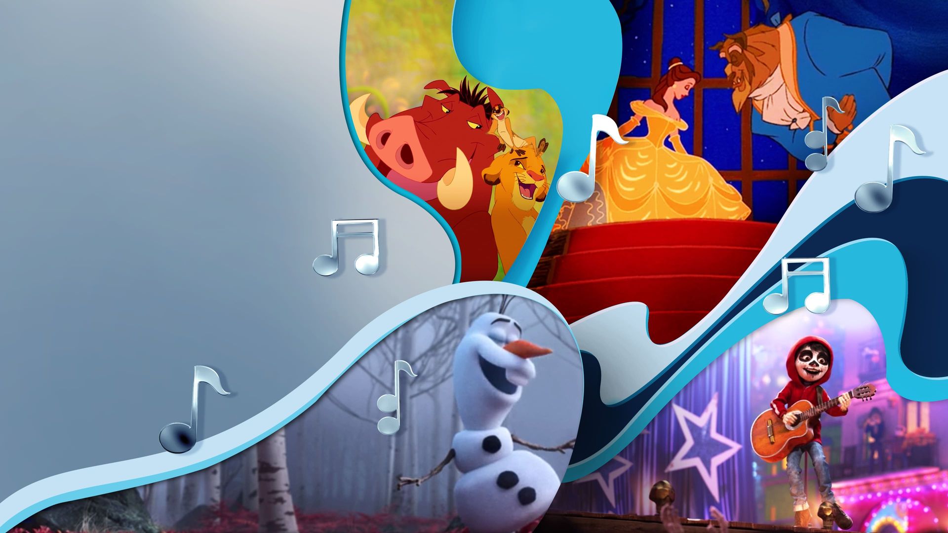 The Disney Family Singalong Volume 2 background