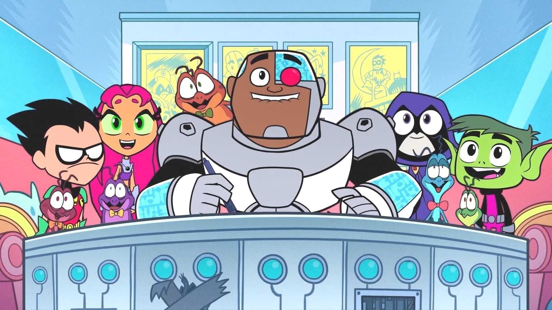 Teen Titans Go! See Space Jam background