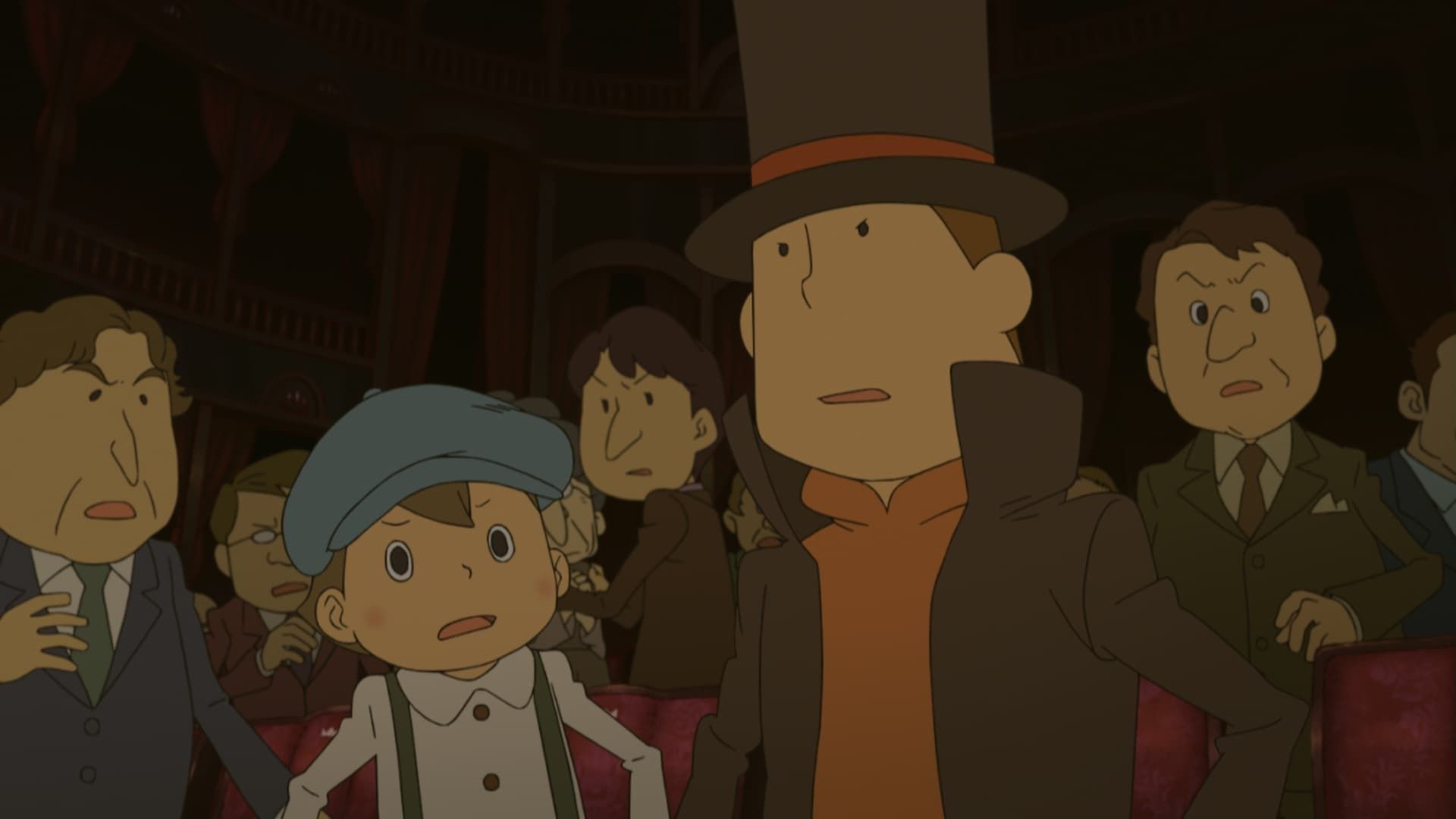 Professor Layton and the Eternal Diva background