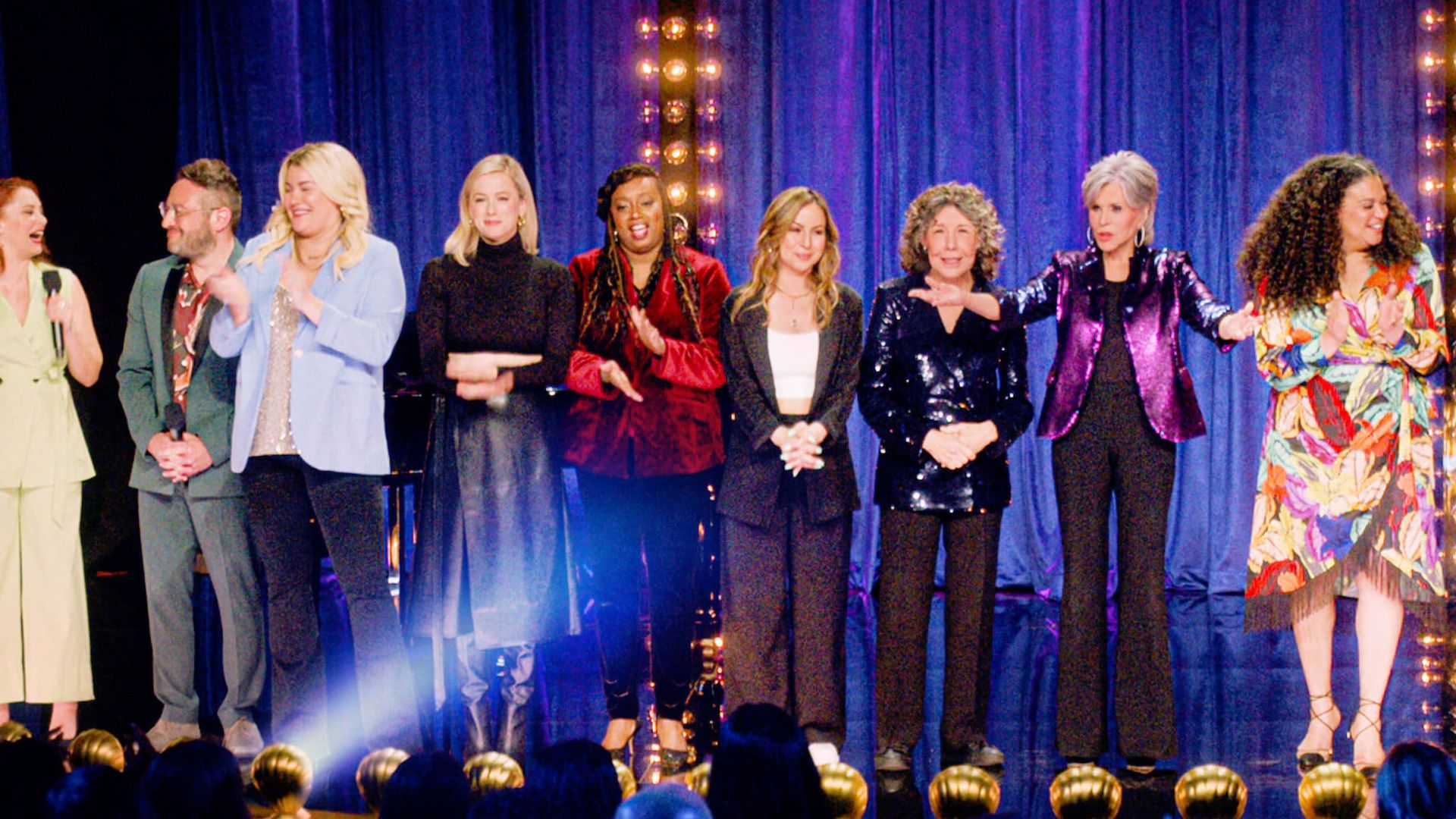 Jane Fonda & Lily Tomlin: Ladies Night Live background