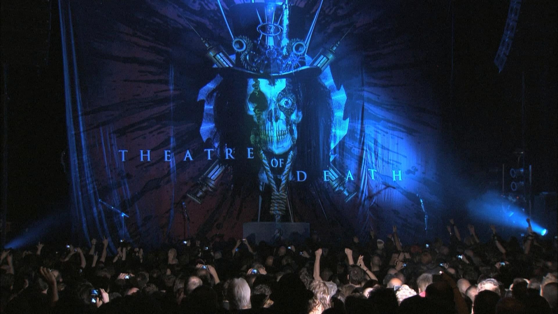 Alice Cooper Theatre of Death Live background