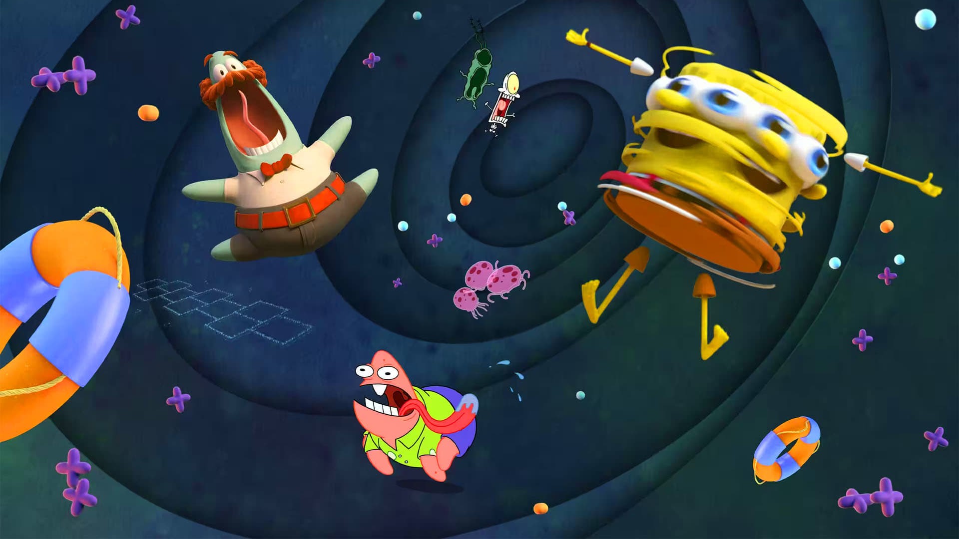 SpongeBob SquarePants Presents the Tidal Zone background