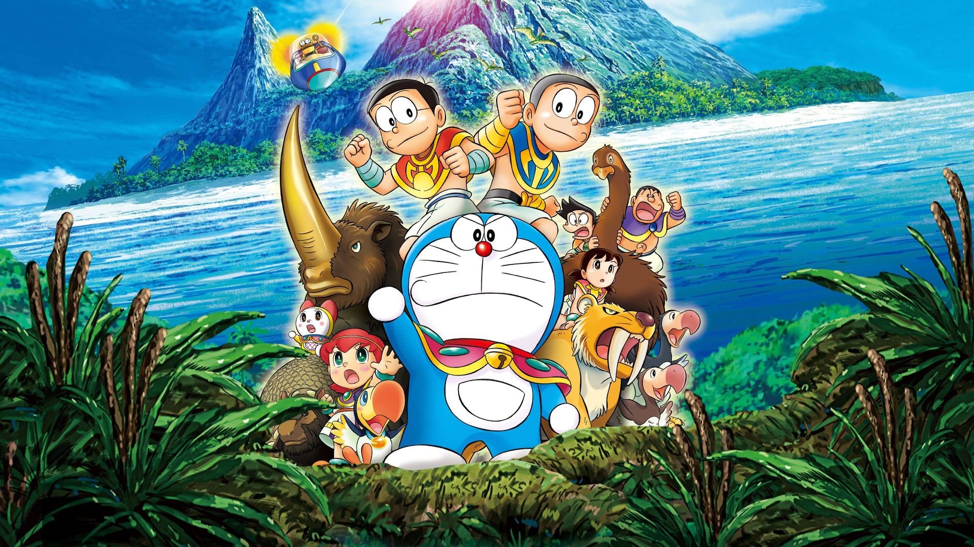 Doraemon: Nobita and the Island of Miracles ~Animal Adventure~ background