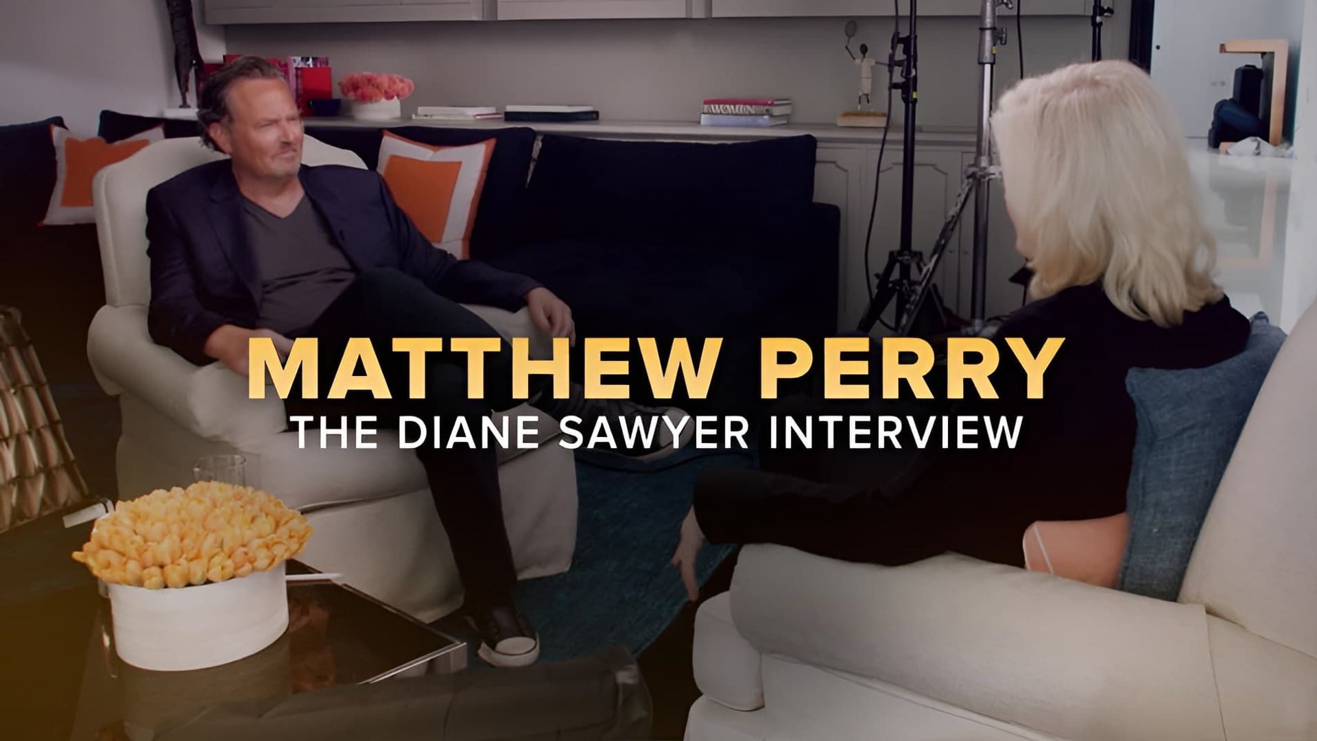 Matthew Perry: The Diane Sawyer Interview background