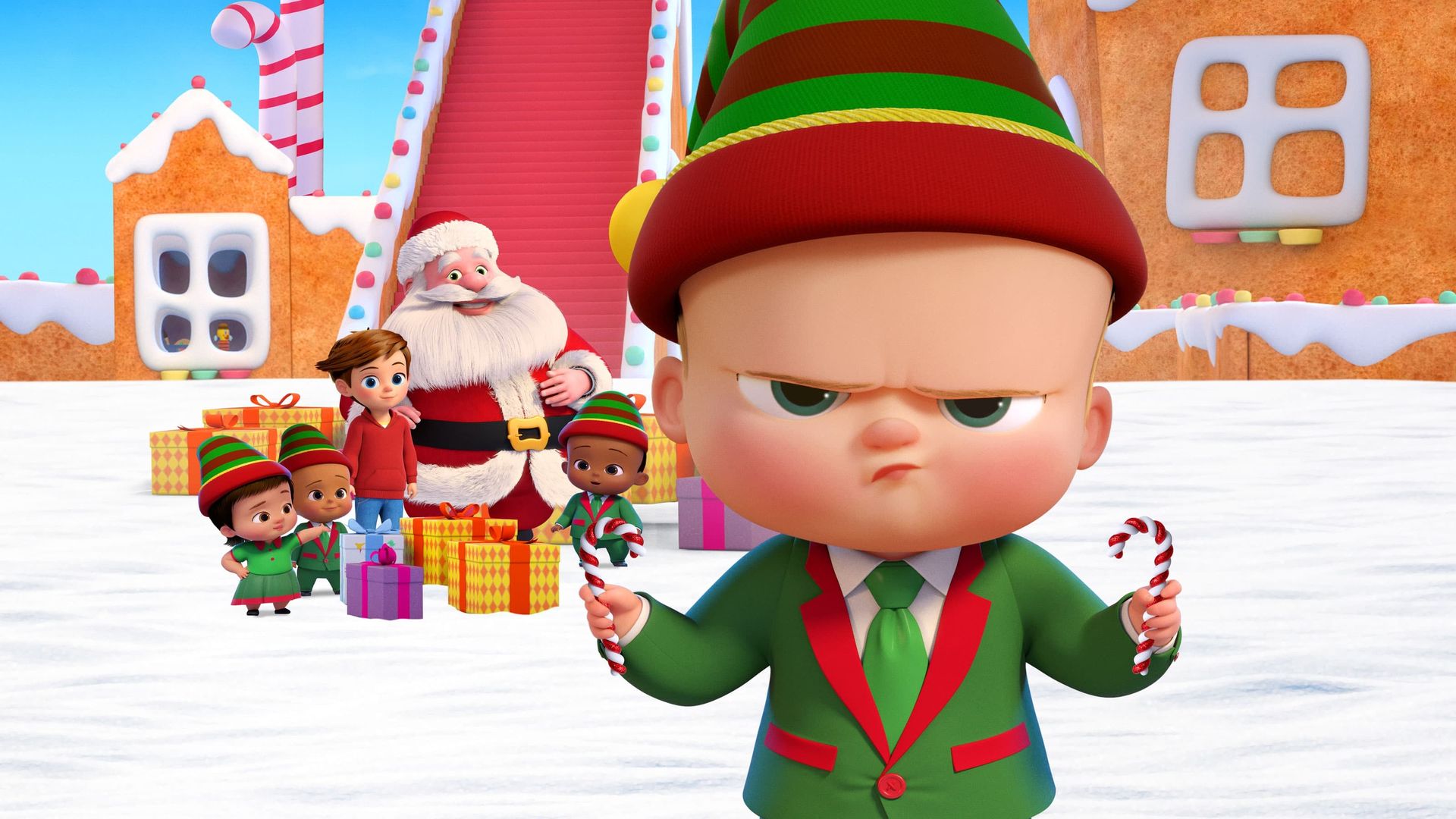 The Boss Baby: Christmas Bonus background