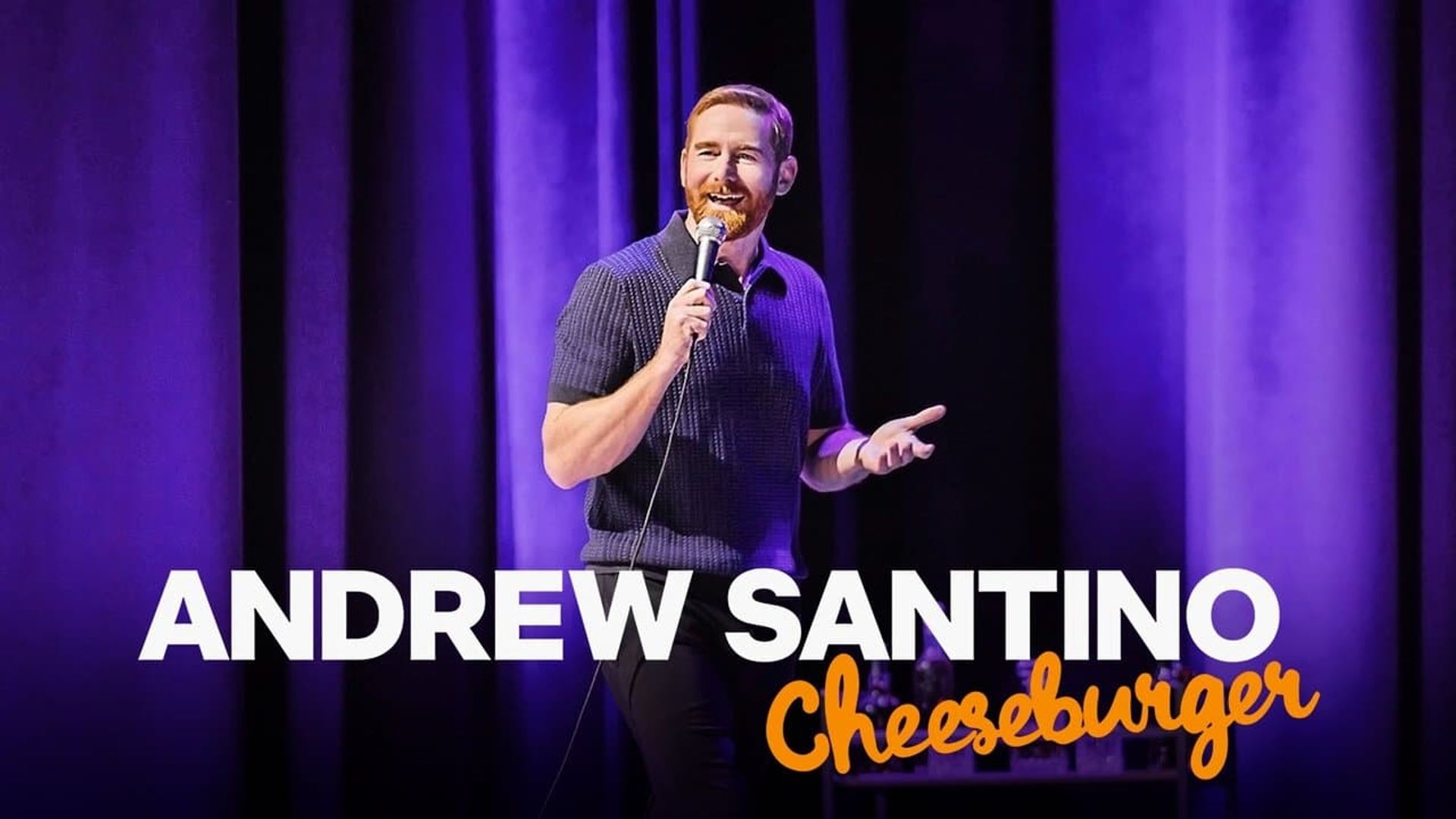 Andrew Santino: Cheeseburger background